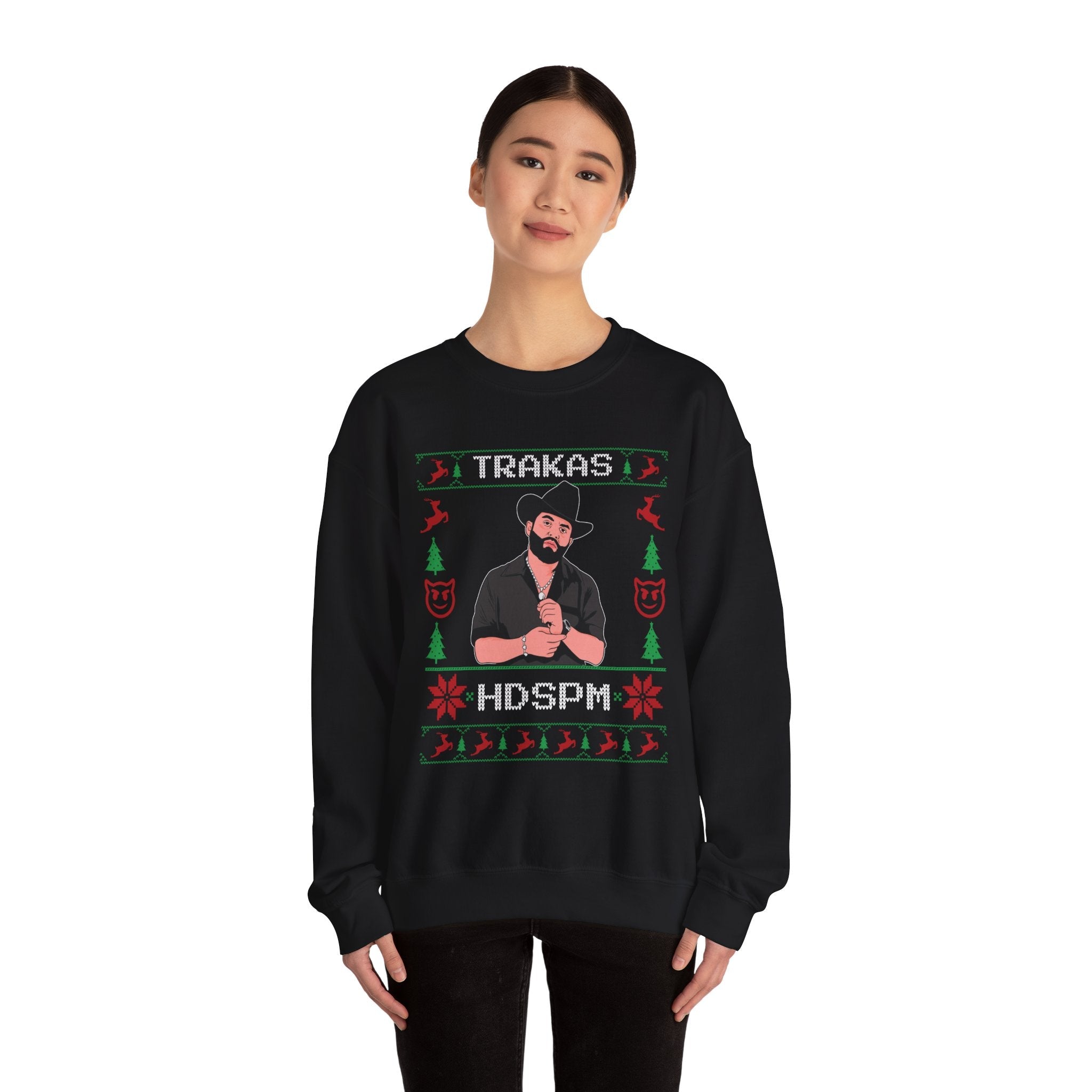Trakas HSDPM Ugly Christmas Sweater – Belicon Style Sweatshirt - Stonk Shark Co.
