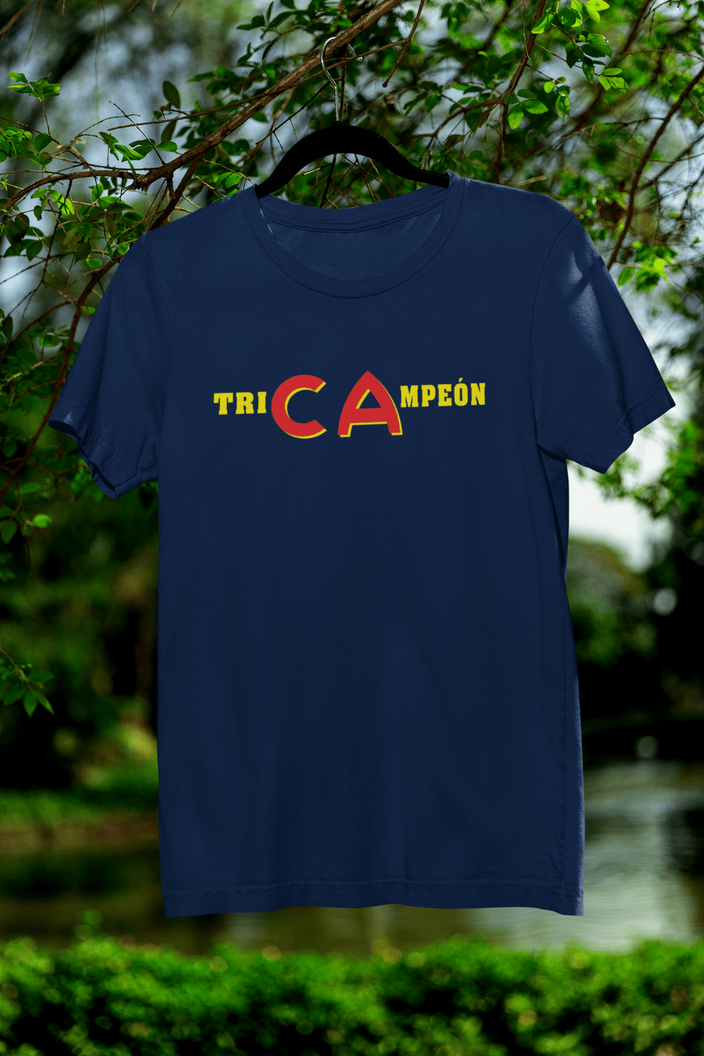 Tricampeón Futbol– Mexican Soccer Tee - Stonk Shark Co.