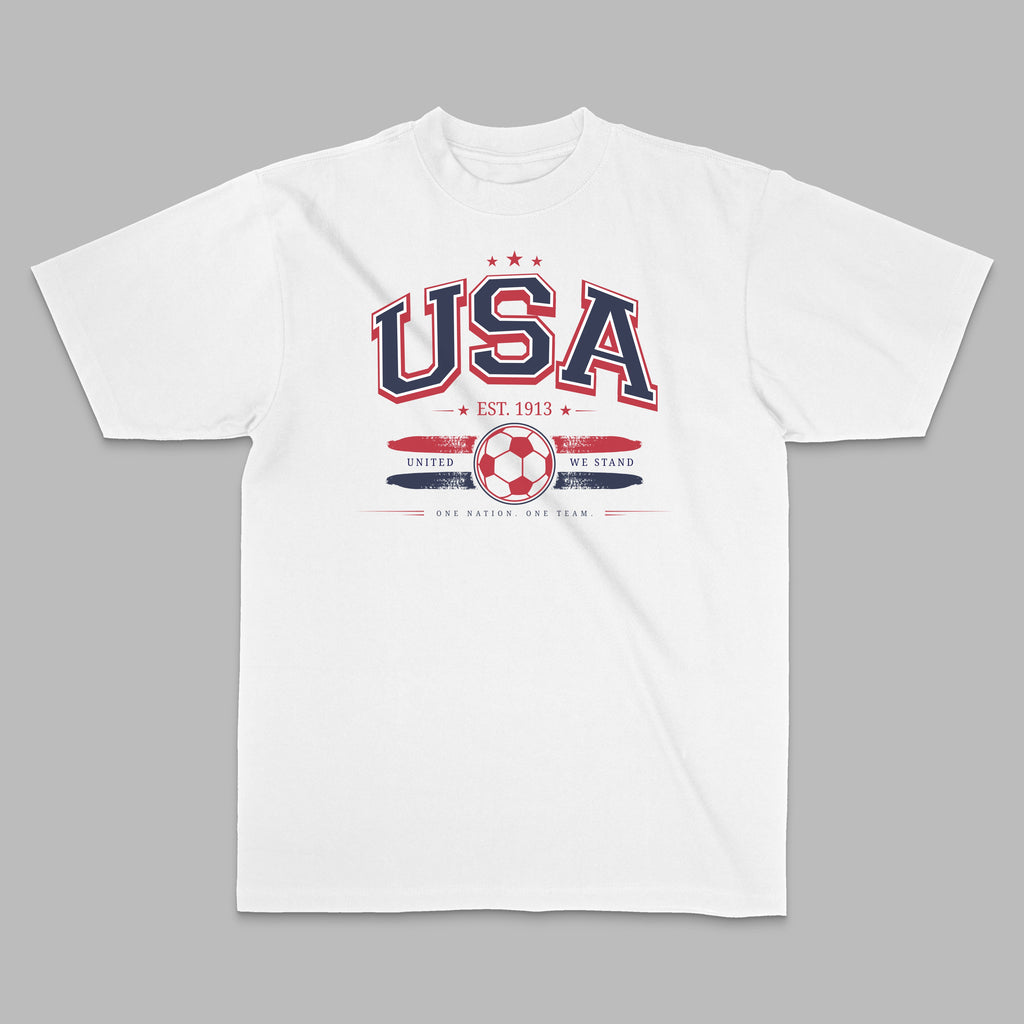 USA Soccer United We Stand Graphic Tee — White