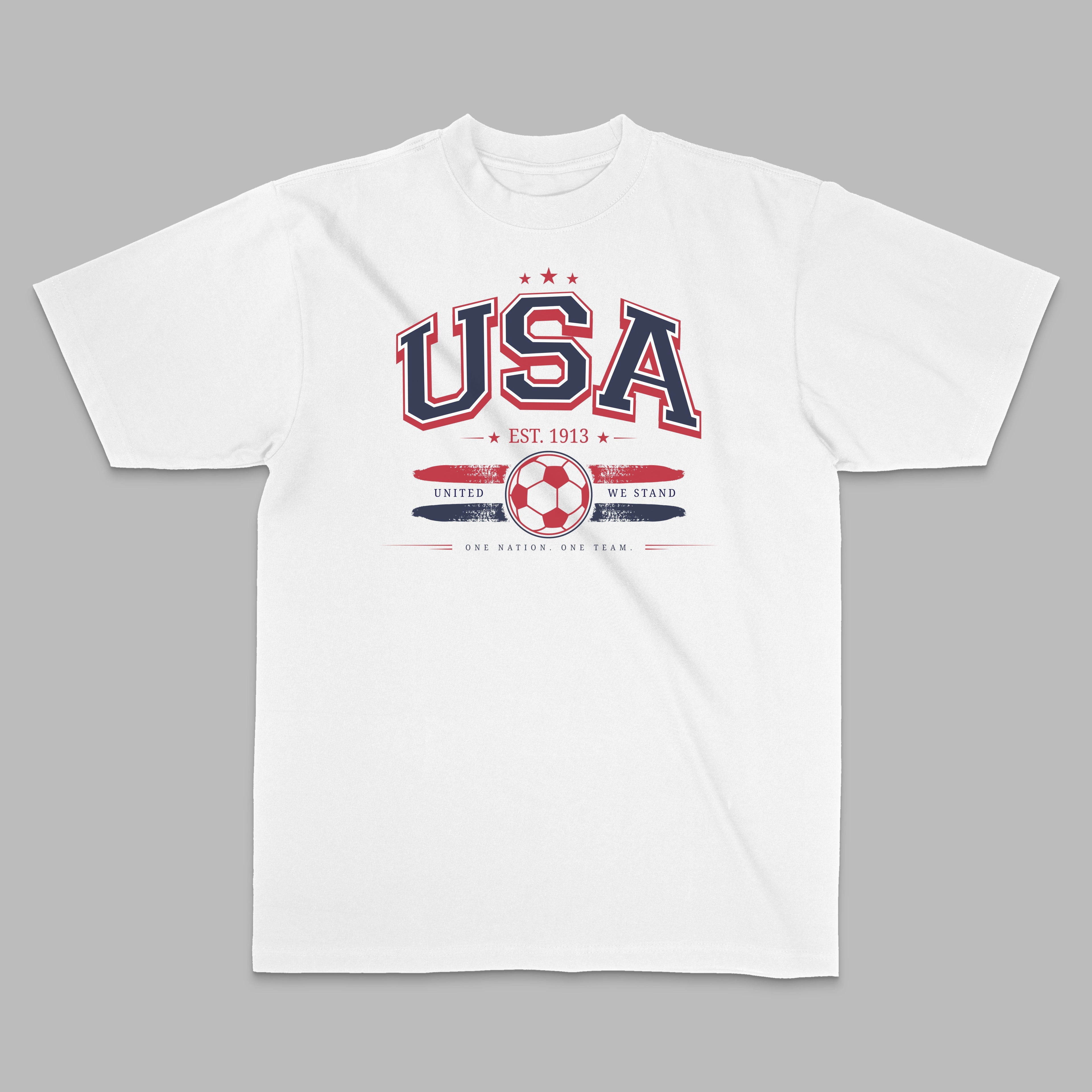 USA Soccer United We Stand Graphic Tee — White