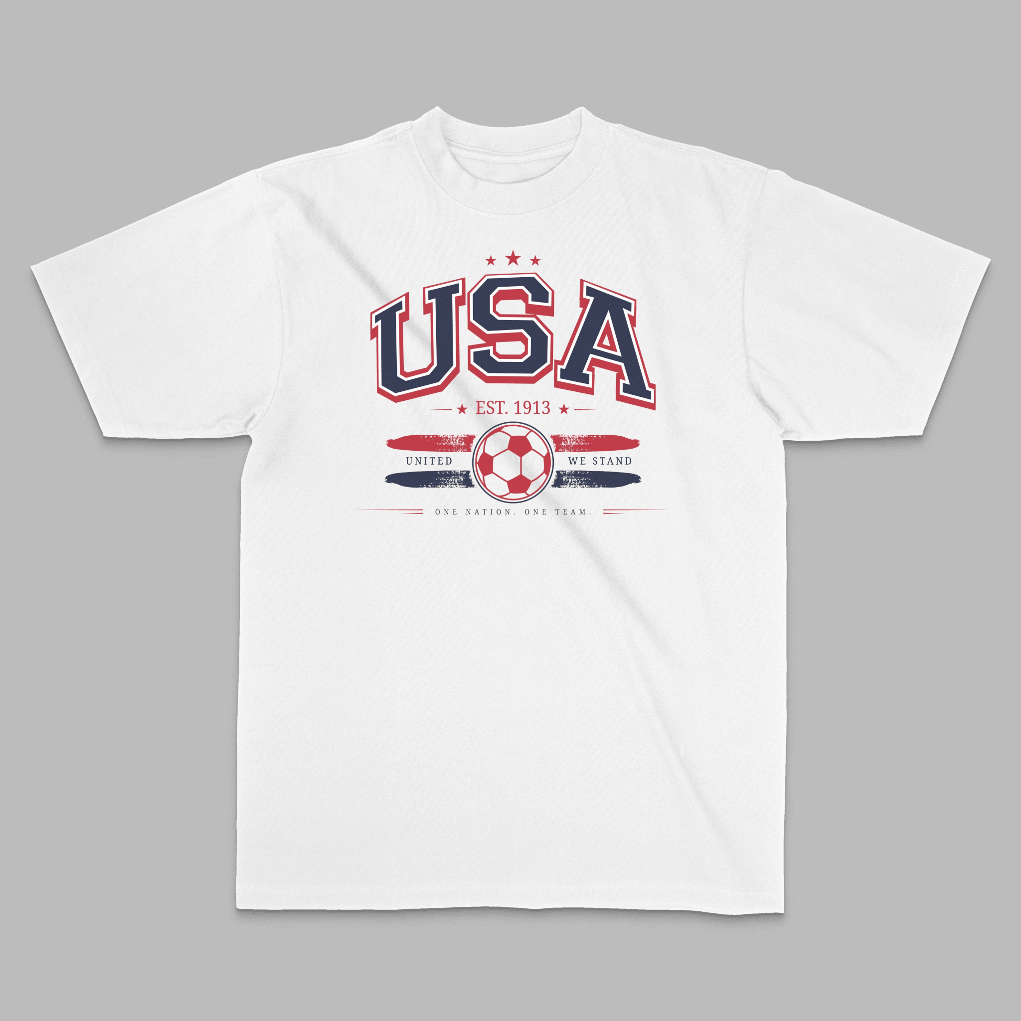 USA World Soccer 2026 United We Stand Graphic Tee - Stonk Shark Co.