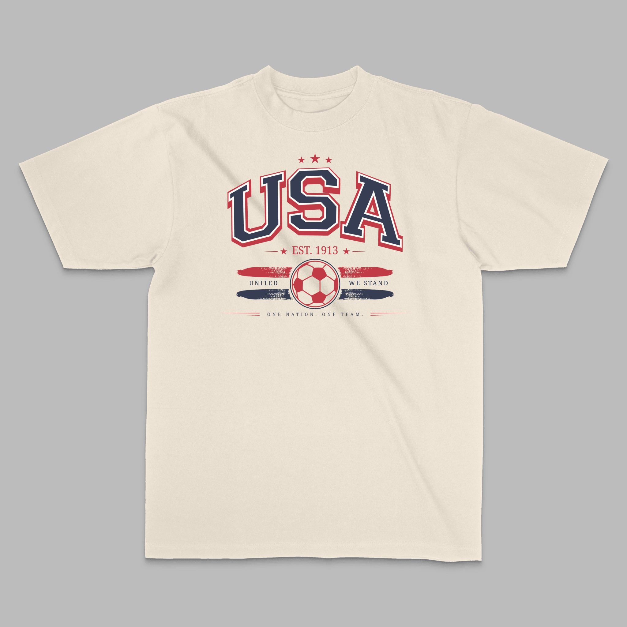 USA World Soccer 2026 United We Stand Graphic Tee - Stonk Shark Co.