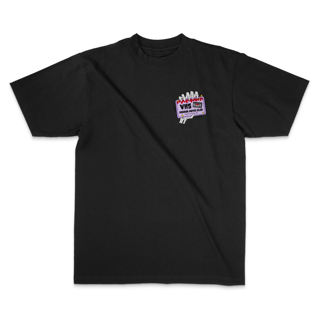 VHS Horror Movie Club Women's Graphic Tee - Stonk Shark Co.