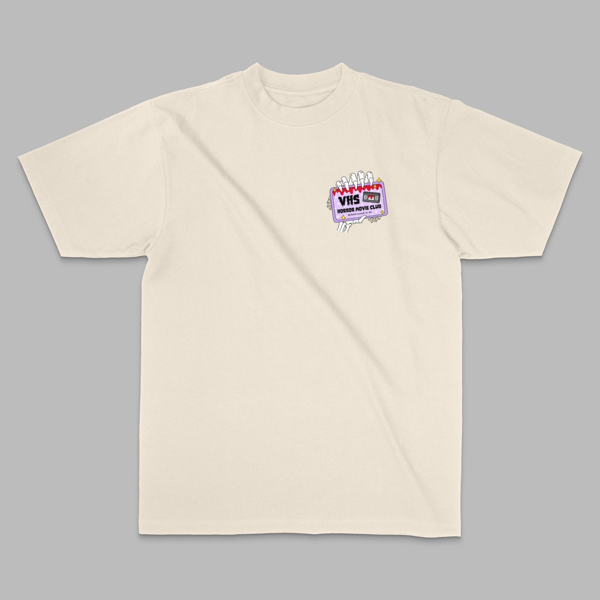 VHS Horror Movie Club Women's Graphic Tee - Stonk Shark Co.