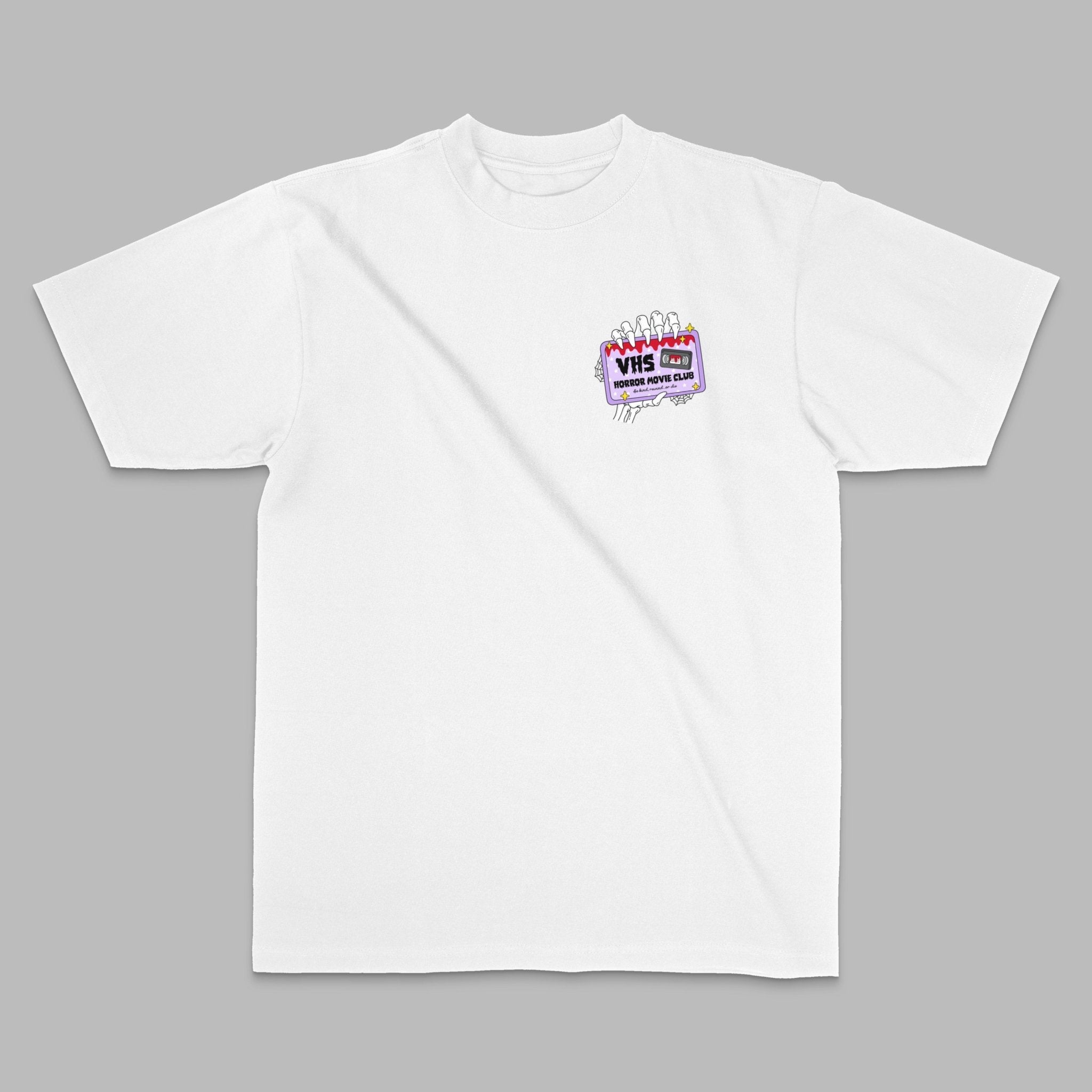 VHS Horror Movie Club Women's Graphic Tee - Stonk Shark Co.