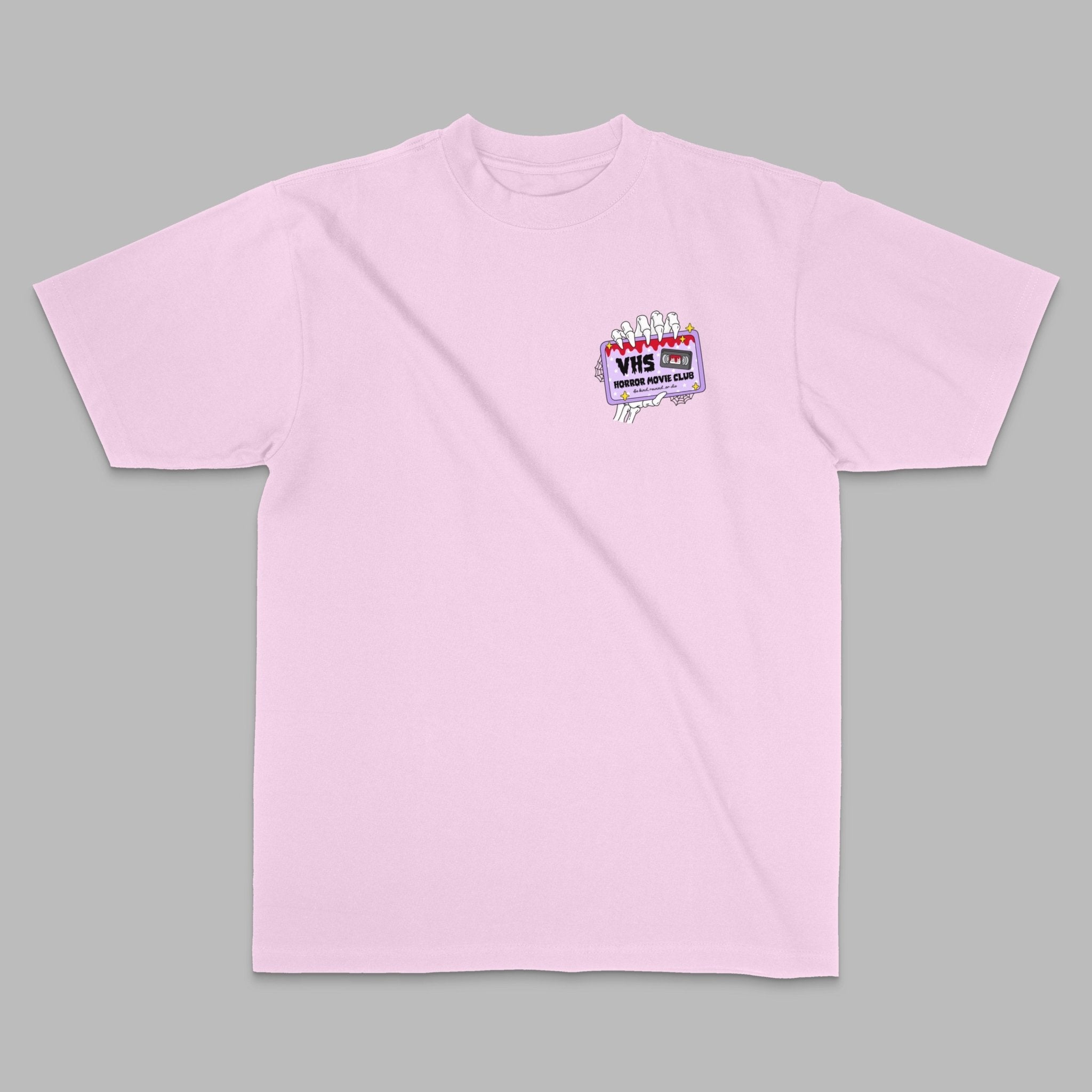 VHS Horror Movie Club Women's Graphic Tee - Stonk Shark Co.