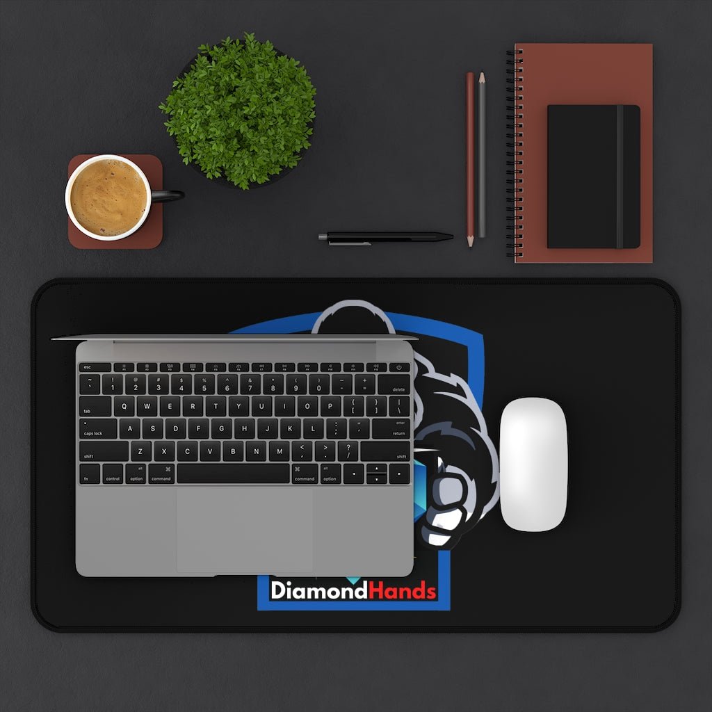 Ape Strong Together Diamond Hands Stock Trading Neoprene Desk Mat - Stonk Shark Co.