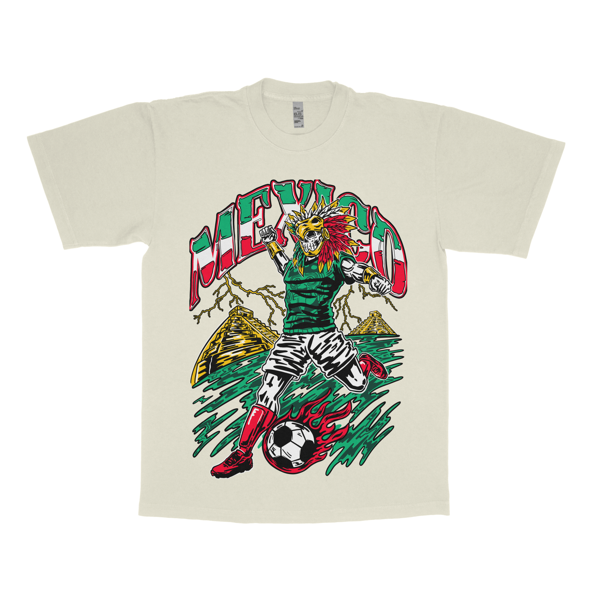 Mexico "Si Se Puede" Aztec Baller, Premium - Stonk Shark Co.