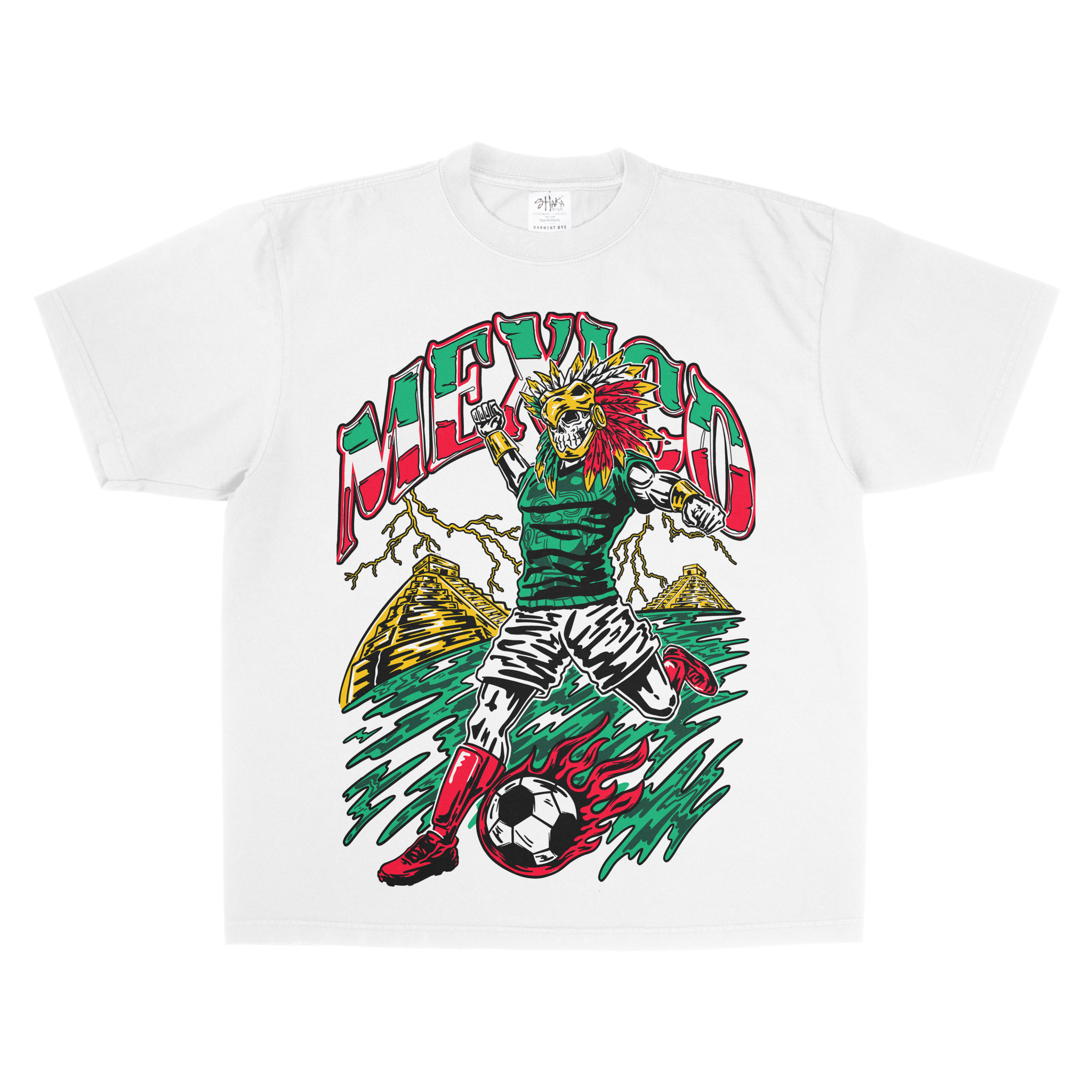 Mexico "Si Se Puede" Aztec Baller, Premium - Stonk Shark Co.