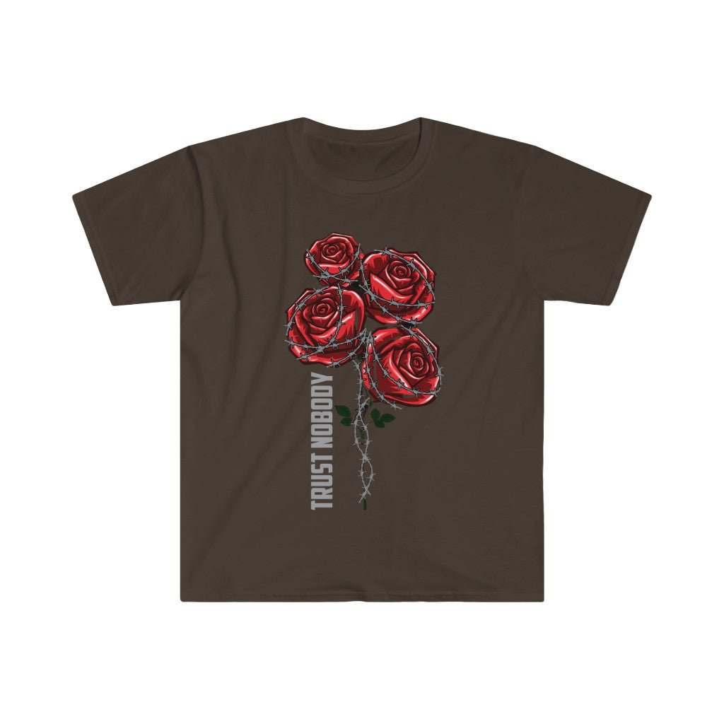 Trust Nobody Rose Pain, Tee - Stonk Shark Co.